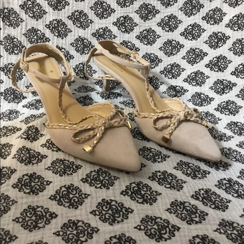 NWT KATE SPADE PALE PINK HEELS